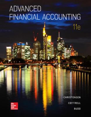 Advanced Financial Accounting: Theodore E. Chri... 0078025877 Book Cover