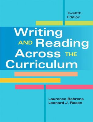 Writing and Reading Across the Curriculum 0205885438 Book Cover