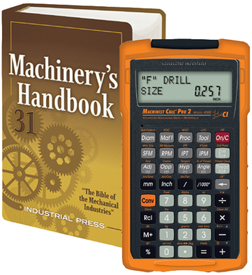 Machinery's Handbook & Calc Pro 2 Combo: Toolbox 0831150319 Book Cover
