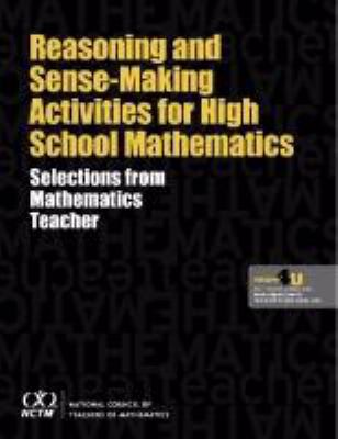 Reasoning and Sense-Making Activities for High ... 087353655X Book Cover