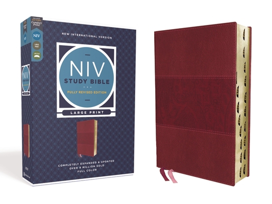 NIV Study Bible, Fully Revised Edition, Large P... [Large Print] 0310449227 Book Cover