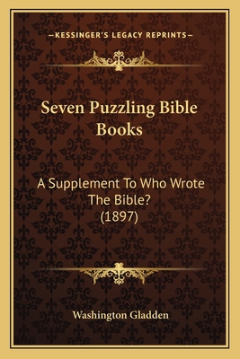 Seven Puzzling Bible Books: A Supplement To Who... 116489952X Book Cover