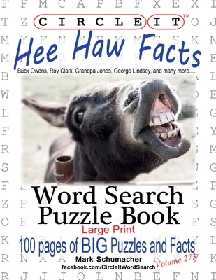 Circle It, Hee Haw Facts, Word Search, Puzzle Book [Large Print] 1950961613 Book Cover