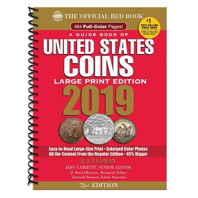 2019 Official Red Book of United States Coins -... [Large Print] 0794845770 Book Cover