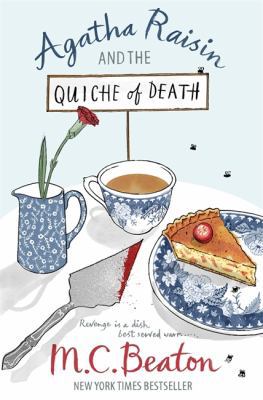 Agatha Raisin and the Quiche of Death. M.C. Beaton 1849011346 Book Cover