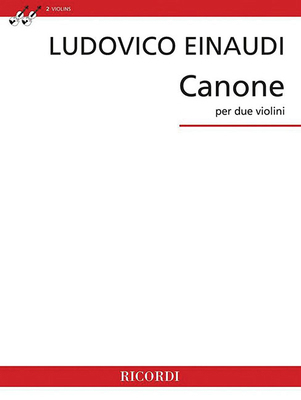 Canone: For Two Violins 1540053156 Book Cover