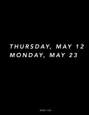 Thursday May 12 Monday May 23 110585583X Book Cover