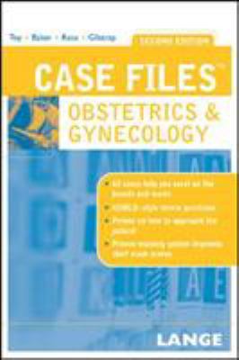 Case Files Obstetrics and Gynecology 0071463011 Book Cover