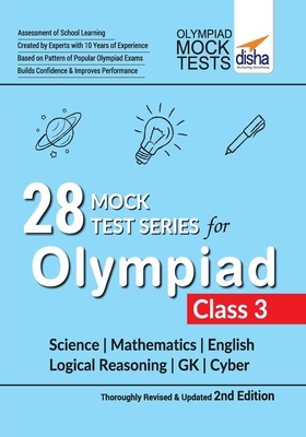28 Mock Test Series for Olympiads Class 3 Scien... 9388240537 Book Cover