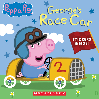 George's Race Car (Peppa Pig) 1338768255 Book Cover