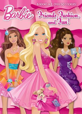 Friends, Fashion, and Fun! (Barbie) B00A2M3YH2 Book Cover