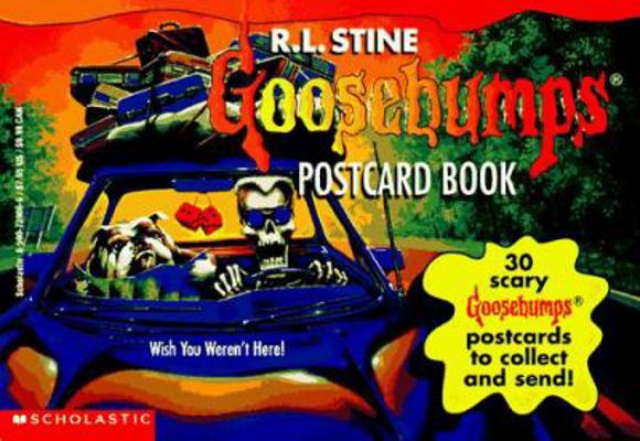 Goosebumps Postcard Book: 30 Scary Goosebumps P... 0590739069 Book Cover