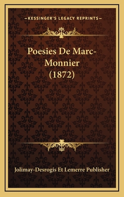 Poesies De Marc-Monnier (1872) [French] 1167852087 Book Cover