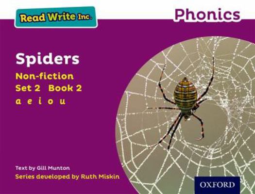 Read Write Inc. Phonics: Spiders (Purple Set 2 ... 0198373503 Book Cover