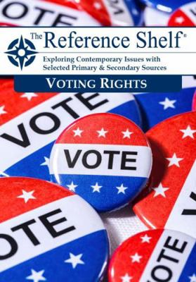 Reference Shelf: Voting Rights: 0 1637002955 Book Cover
