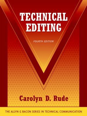 Technical Editing 032133082X Book Cover