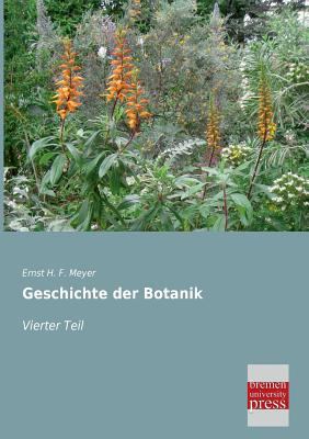 Geschichte Der Botanik [German] 3955623416 Book Cover