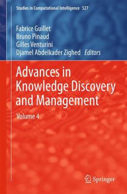 Advances in Knowledge Discovery and Management:... 3319029983 Book Cover