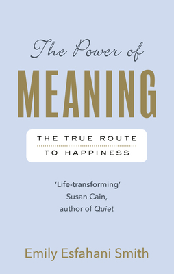 The Power of Meaning: The true route to happiness 1846044650 Book Cover