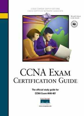 CCNA Exam: Certification Guide [With *] 0735700737 Book Cover