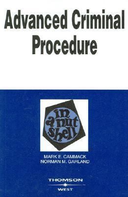 Advanced Criminal Procedure in a Nutshell 0314158936 Book Cover
