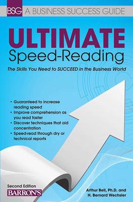 Ultimate Speed Reading (Barron's Business Success) 1438001657 Book Cover