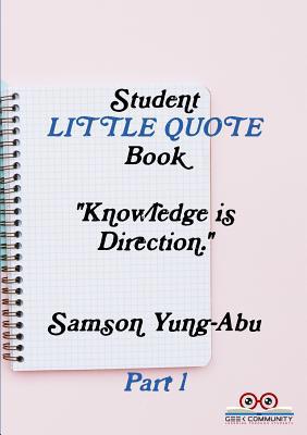 Student little quote book Part 1 0244709114 Book Cover