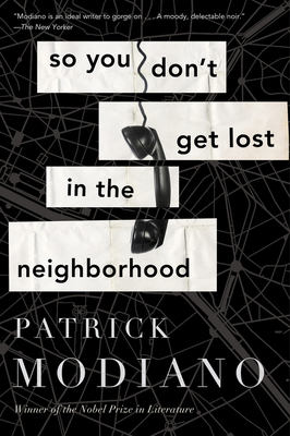 So You Don't Get Lost in the Neighborhood 0544811860 Book Cover