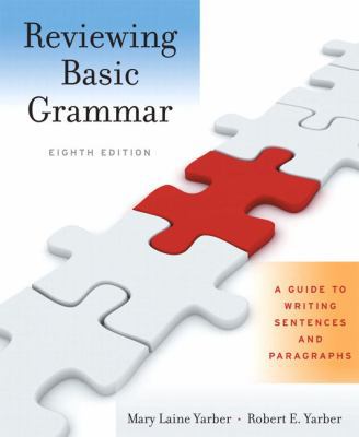 Reviewing Basic Grammar: A Guide to Writing Sen... 0205634222 Book Cover