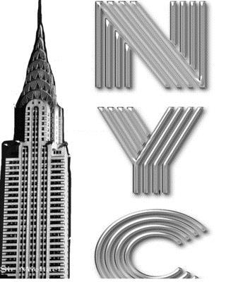 New York City Chrysler Building Writing Drawing... 046416141X Book Cover