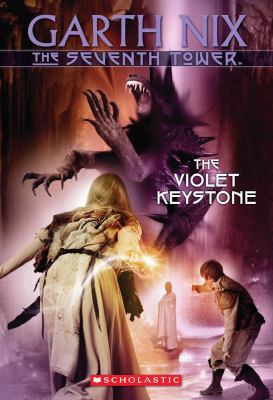 The Seventh Tower #6: The Violet Keystone: The ... 0439176875 Book Cover