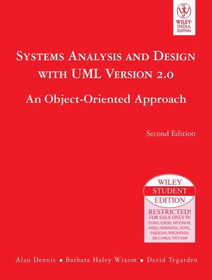 Systems Analysis and Design with UML Version 2.... 8126508647 Book Cover