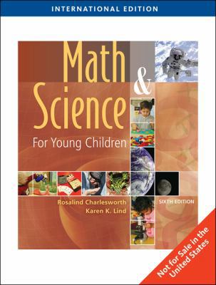 Math and Science for Young Children 1439046166 Book Cover