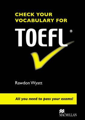 CHECK YOUR VOCABULARY for TOEFL 023003361X Book Cover