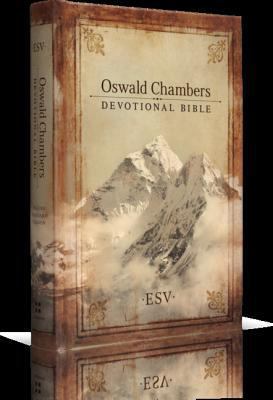 Oswald Chambers Devotional Bible-ESV 1433502267 Book Cover