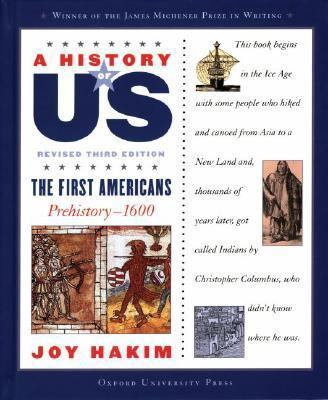 A History of Us: The First Americans: Prehistor... 0195188942 Book Cover