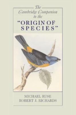 The Cambridge Companion to the 'Origin of Species' 052169129X Book Cover