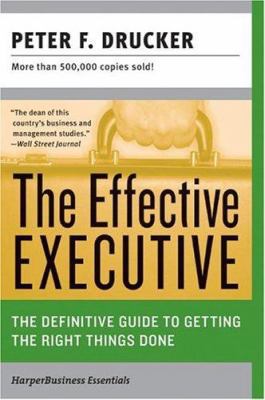 The Effective Executive 0060516070 Book Cover