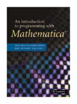 An Introduction to Programming with Mathematica(r) 0511801300 Book Cover