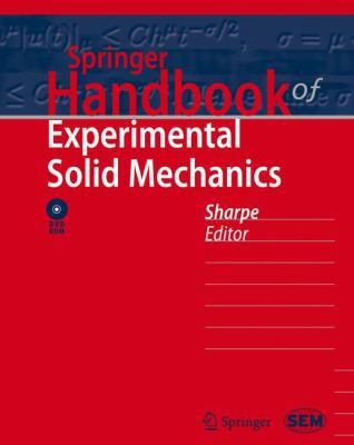 Springer Handbook of Experimental Solid Mechanics 0387343628 Book Cover