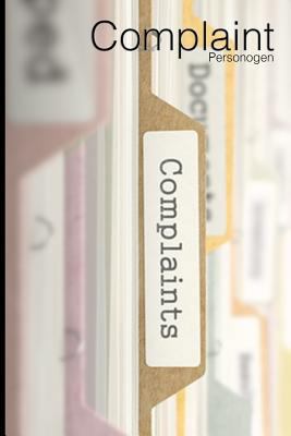 Complaint 1727698436 Book Cover