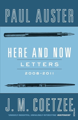 Here and Now: Letters 0099584220 Book Cover