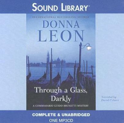 Through A Glass, Darkly (Guido Brunetti, Book 15) 0434014524 Book Cover