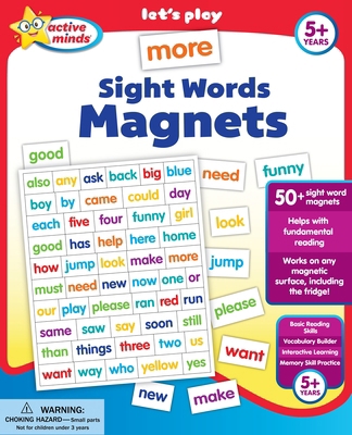 Active Minds More Sight Words Magnets 1642692298 Book Cover