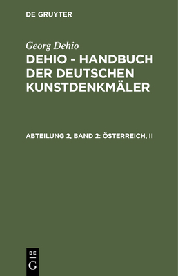 Österreich, II [German] 311235771X Book Cover