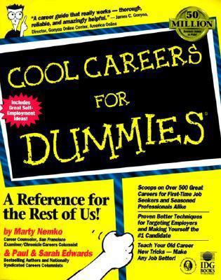 Cool Careers for Dummies 0764550950 Book Cover