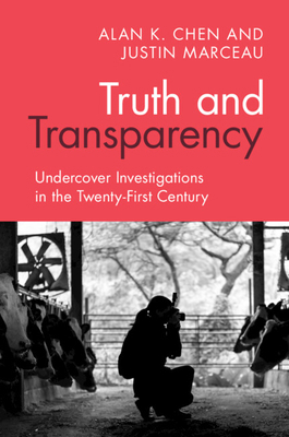 Truth and Transparency 1108725422 Book Cover