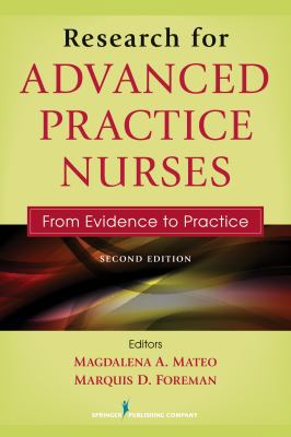 Research for Advanced Practice Nurses, Second E... 0826137253 Book Cover
