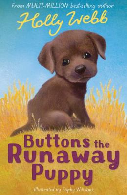 Buttons the Runaway Puppy. Holly Webb 184715087X Book Cover