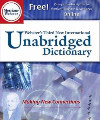 Webster's Third New International Dictionary, U... 0877794685 Book Cover